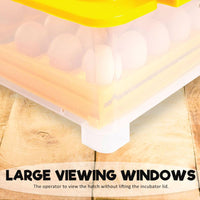 Thumbnail for Electric 112 Egg Incubator + Accessories Hatching Eggs Chicken Quail Duck