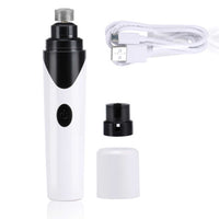 Thumbnail for Pet Nail Grinder Dog Cat Electric Trimmer Rechargeable Clipper Claw Filer N8