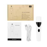 Thumbnail for Pet Nail Grinder Dog Cat Electric Trimmer Rechargeable Clipper Claw Filer N8