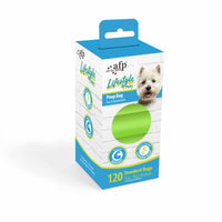 Thumbnail for 120 Dog Poop Bags 8x15 Rolls/Bags - Pet Waste Roll Lavender