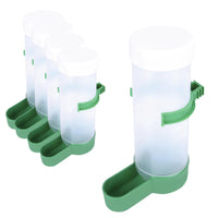 Thumbnail for 5x Bird Cage Food Dispenser Feeder Automatic Pet Parrot Budgie Cockatiel Aviary