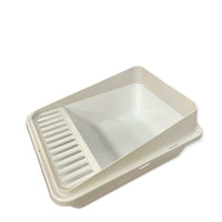 Thumbnail for High Back Cat Litter Tray Large - Pet Fresh Clean Kitten Toilet Box