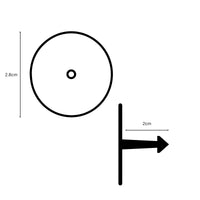 Thumbnail for 1-100 Cattle Number Ear Tag Set - Round White Pig Sheep Goat Livestock Label