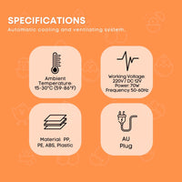 Thumbnail for Automatic 8 / 18 Egg Incubator - Electrical Turning Chicken Quail Duck Hatching