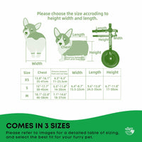 Thumbnail for Rooster Farms Little Dog Wheelchair Small Harness - Adjustable Back Leg Aid