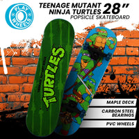 Thumbnail for Kryptonics Teenage Mutant Ninja Turtles 28-inch Turtle Time Popsicle Skateboard