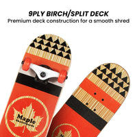 Thumbnail for Kryptonics Kids Maple Tgt 31-inch Masters Series Popsicle Skateboard