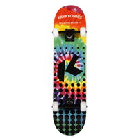 Thumbnail for Kryptonics 31-inch Star Series Complete Skateboard Rainbow Dot
