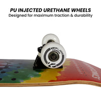 Thumbnail for Kryptonics 31-inch Star Series Complete Skateboard Rainbow Dot