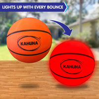 Thumbnail for Kahuna Trampoline Led Basketball Hoop Set With Light-up Ball