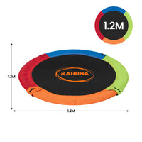 Thumbnail for Kahuna Kids 1.2m Tree Saucer Swing Set Round 400kg With Straps Capacity Outdoor