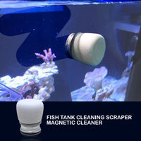 Thumbnail for Fish Tank Corner Moss Magnet Scraper Glass Algae Cleaner Magnetic Scrubber GREY