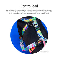 Thumbnail for Dog Double-Lined Straps Harness Adjustable M SWEET GREEN