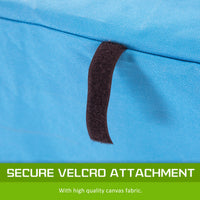 Thumbnail for Cage Cover Enclosure for Wire Dog Cage Crate 24in BLUE