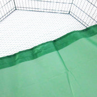 Thumbnail for Net Cover Green for Pet Playpen Dog Cage 30in