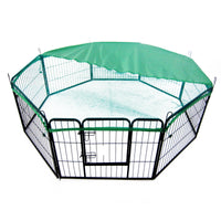 Thumbnail for Net Cover Green for Pet Playpen Dog Cage 31in