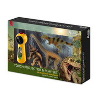 Thumbnail for Dinosaur Projector and 3 Toy Figures Play Set - Kids STEM Learning Set