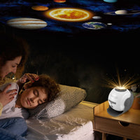 Thumbnail for Solar System Star Light Projector STEM Toy - Space Planet Moon Galaxy Night Lights