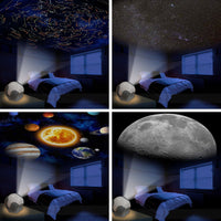Thumbnail for Solar System Star Light Projector STEM Toy - Space Planet Moon Galaxy Night Lights