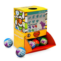 Thumbnail for 40X Geometric Translucent Dog Toy Capsules 50mm Collectible Gacha in Display Box