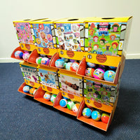 Thumbnail for 40X Geometric Translucent Dog Toy Capsules 50mm Collectible Gacha in Display Box