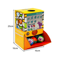 Thumbnail for 40X Geometric Translucent Dog Toy Capsules 50mm Collectible Gacha in Display Box