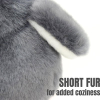 Thumbnail for 2X Plush Penguin Keychain Or Doll With Sound Activation GREY