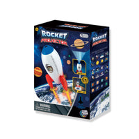Thumbnail for Rocket Projector Night Light Kids STEM Toy - Outer Space Planet