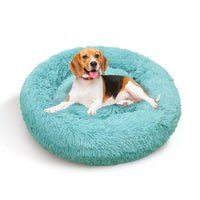 Thumbnail for Pawfriends Pet Dog Bedding Warm Plush Round Comfortable Nest Comfy Sleep kennel Green 120cm