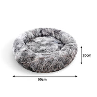 Thumbnail for Pawfriends Pet Bed Dog Bed Cat Calming Bed Extra Large Sleeping Comfy Cave Washable 90cm