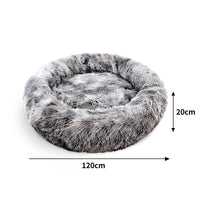 Thumbnail for Pawfriends Pet Dog Cat Calming Bed Warm Soft Plush Sleeping Kennel Removable Washable 120cm