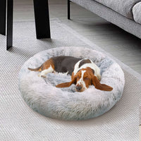 Thumbnail for Pawfriends Pet Bed Dog Cat Large Beds Calming Warm Soft Cushion Mattress Plush Comfy 90cm
