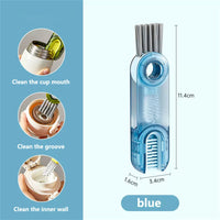 Thumbnail for Cleanix Multi-functional Cup Cleaning Brush Bottle Nipple Cleaning Tool Three-in-one