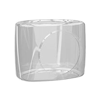 Thumbnail for Transparent Capsule Cat Litter Box Semi Enclosed Cat House for Indoor Use