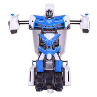 Thumbnail for Remote Control Police Car - 4 Channels Deformable Toy