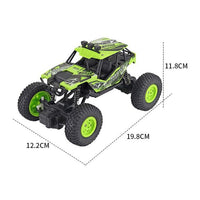 Thumbnail for Charging Remote Control Car Toy for Kids - Small Green Off-road Vehicle