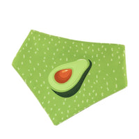 Thumbnail for Refreshing Avocado Pet Scarf Three-Layer Thickened Waterproof Saliva Towel - Size Xs