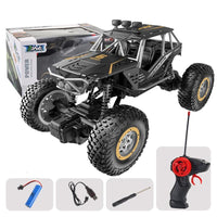 Thumbnail for Large Alloy Off-road Rc Car for Kids - Black