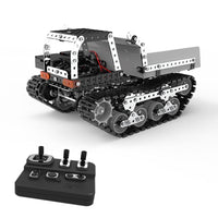 Thumbnail for 10-ch Remote Control Dump Truck Toy Diy Stainless Steel 2.4g Wireless