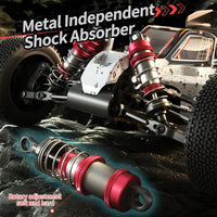 Thumbnail for Black Electric 4wd Alloy Off-road Rc Car
