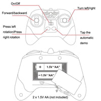 Thumbnail for Amphibious Stunt Rc Car - Double-sided Rolling - 2.4g - Electric - Kids' Toy - Red