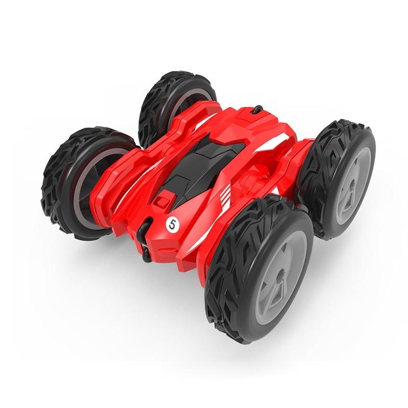 High-speed Double-sided Rc Car for Stunts and Off-road Tumbling - Red