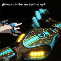 Thumbnail for Gesture Control Twisting Car with Music and Deformation - Blue