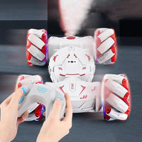 Thumbnail for Stunt Car with 2.4g Remote Control - Single Rc Torsion Design - Red