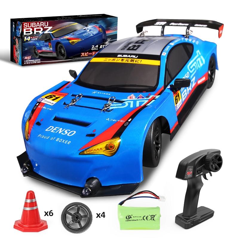 1 16 4wd Drift Rc Toy Car - 2.4g - Compact Design - Orange