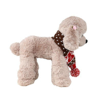 Thumbnail for Christmas Pet Scarf Autumn And Winter Warm Elk Christmas Dog Scarf - Size M Brown