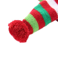 Thumbnail for Dog Scarf Christmas Pet Accessories Winter Warmth Pet Scarf - Size M Red And Green Stripes