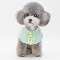 Thumbnail for Pet Shawl Scarf Saliva Towel Dog Clothes Accessories - Size L - Green