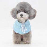 Thumbnail for Pet Shawl Scarf Saliva Towel Dog Clothes Accessories - Size L - Green