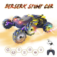 Thumbnail for 6-wheeled Stunt Car with 2.4g Remote Control - Single Rc - Red
